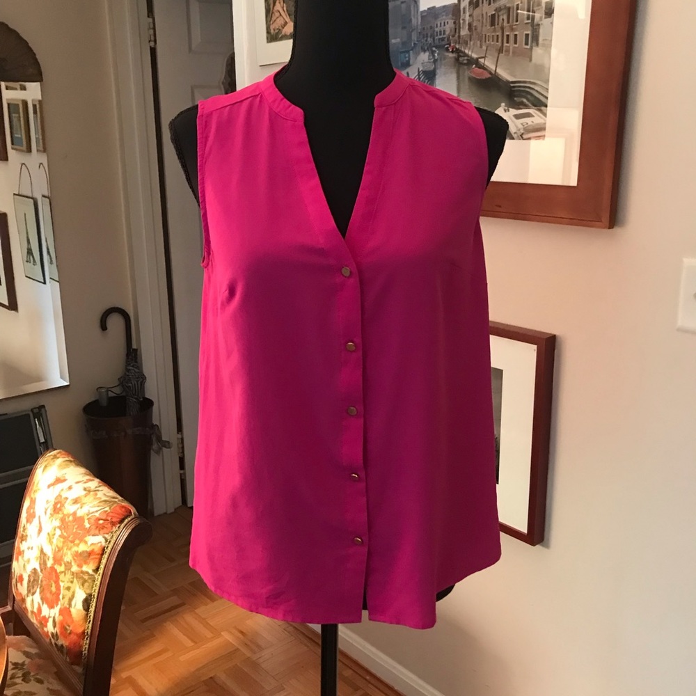 4/$25 a new day Hot Pink, Sleeveless Top